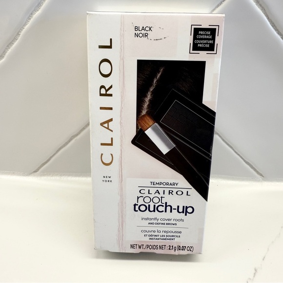 SET OF 3! Clairol Root Touch-Up Concealing Powder Black 2.1g 40-60 Uses - Picture 2 of 7